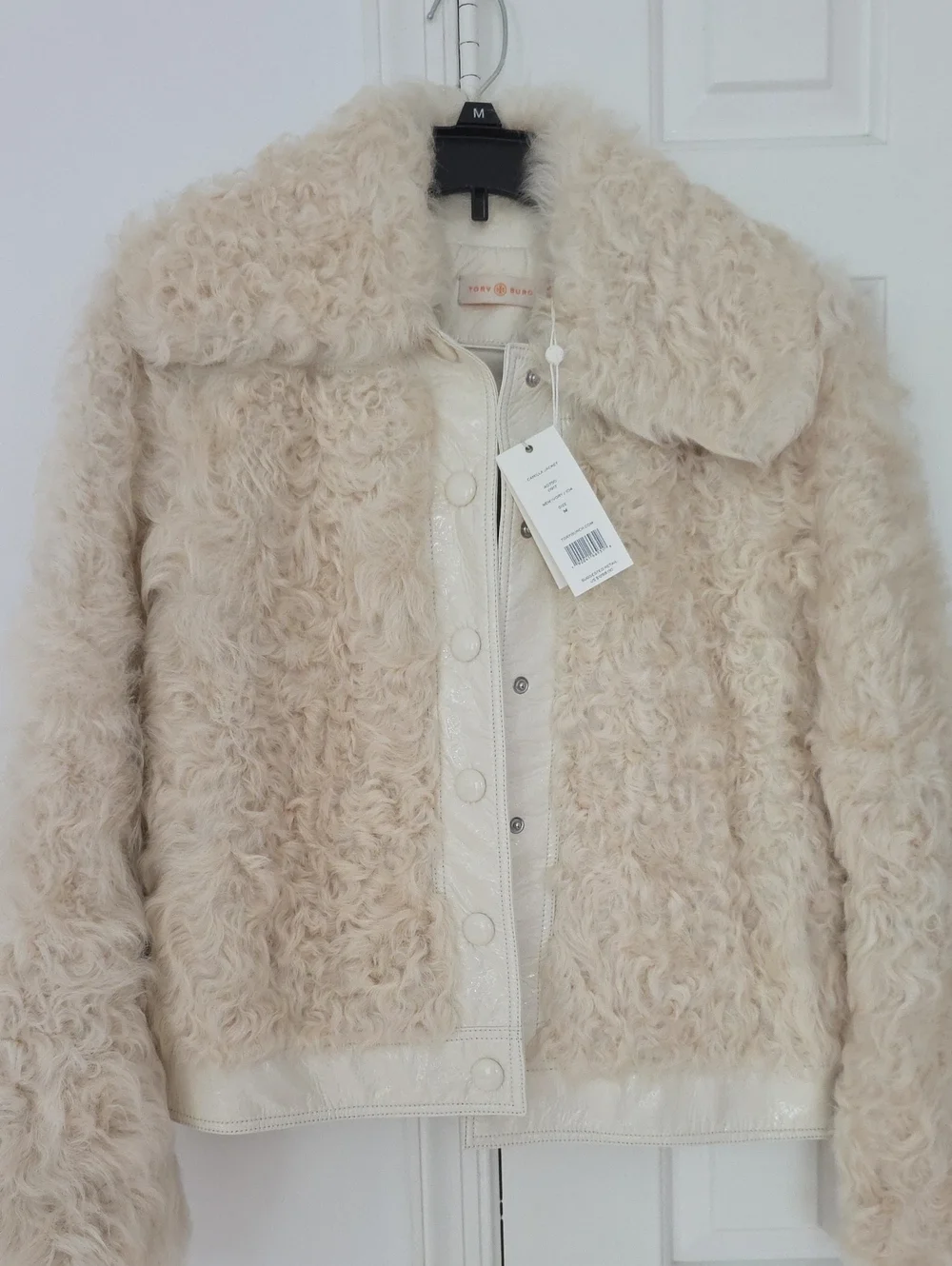 Tory Burch cozy cream
